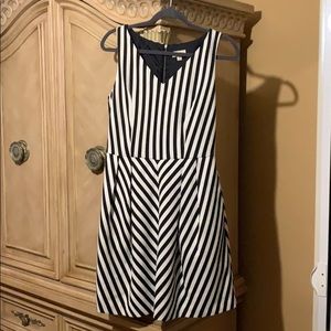 Black and white dress